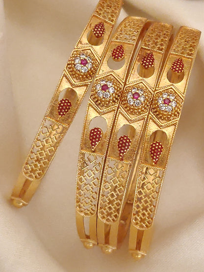 Fancy Bangle with White Diamond